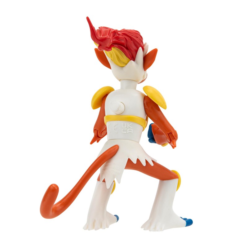 Pokémon PKW2670 4.5" Battle Figure-Infernape,Orange