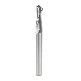 Amana Tool - 46459 Solid Carbide Up-Cut Spiral Ball Nose 1/4 Radius x 1/2 Dia x 1-1/2 x 1/