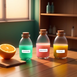 Sliverdew 1680 Stück weiße Aufkleber 38x13 mm Blanko Etiketten selbstklebende Namensetiketten Klebeetiketten zum Beschriften Adressetiketten für Zuhause Schule Büro