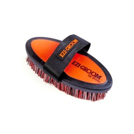 Shires 1405 Ezi-Groom Small Body Brush: Orange