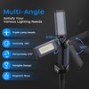 Rechargeable LED Work Light with Stand, 67" Tall Portable Cordless