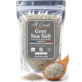 Mineral Celtic Salt Todos Los Productos Orgánicos 5Oz Grueso, Sal Celta Orgánico 82 Minerales Gruesos, Sal Celta Gris Francés. Celtic+Sal, Cuidadosame