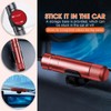 Chamgeco 2PCS Car Glass Breaker with Seatbelt Cutter, Portable 2-in-1