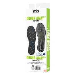 Moneysworth and Best Men's Odor Away Insole, 8-11