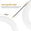 30m Fish Tape Wire Puller Cable Pulling Tool Through Wall