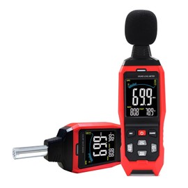 Decibel Meter Sound Level Meter, High Accuracy db Meter Classroom Noise Meter with A/C/Z Weighted, spl Meter with Logging 30-130dB Audio Noise Measure Device with Data Hold Backlight