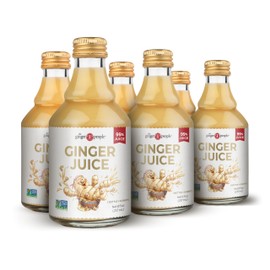 The Ginger People Fiji Ginger Juice 8 oz Glass Bottles 6Pk