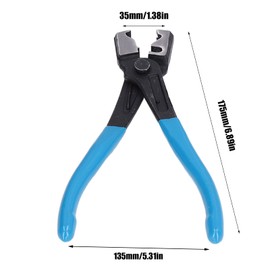 Car Hose Clamp Pliers, Multifunctional Car Engine Hose Clamp Pliers R Type Collar Pliers for European Car Models Workshop Equipment and Supplies