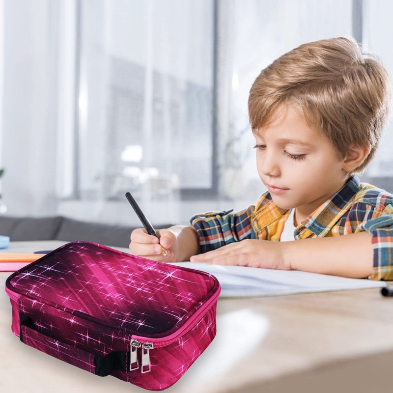 EDATOFLY 72 Slots Pencil Case, Large Capacity Zip Pencil Case,