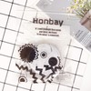Honbay Fashion Marble Contact Lens Case Portable Contact Lens Box
