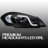 G-PLUS LED DRL Headlights Assembly W/O Bulbs, Fit 2006-2007 Chevy