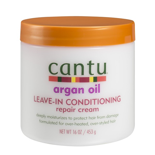 Cantu Argan Oil Leave in Conditioning Repair Cream, 16, 96