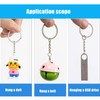 150 Sets 25 mm Key Ring with Chain Key Ring