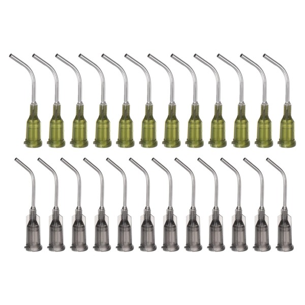 sourcing map 24pcs Blunt Tip Dispensing Needles 14G 16G 45