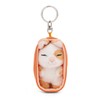 NICI Sleeping Pets Rabbit Caramel Keyring