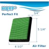 HQRP Air Filter Compatible with Honda 17211-ZL8-003, 17211-ZL8-023, 17211-ZL8-000 Air