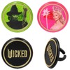 Wicked Cupcake Rings With Glinda And Elphaba, 24 Cupcake Toppers