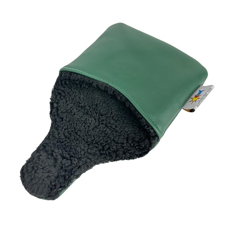 Sunfish Leather Golf Mallet Putter Headcover Green