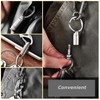 Titanium Rotating Keychain Ring Buckle Key Chain Holder Titanium Alloy