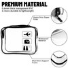 2 Pack TSA Approved Liquids Bag, Carry-on Clear Travel Toiletry
