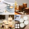buluker 150Pcs Functional Smokeless Candle Wicks - Pre Waxed Cotton