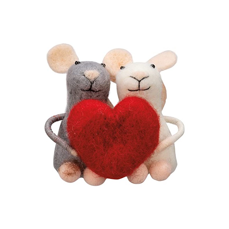 Primitives by Kathy Mouse Couple Decorative Critter