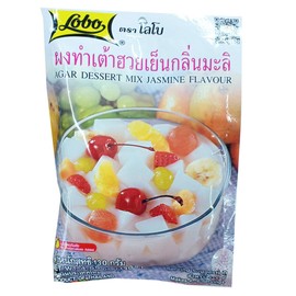 LOBO Agar Dessert Mix Jasmine Flavour 130 Grams x 2 Packs (Halal certified) / By BENJAWAN shop