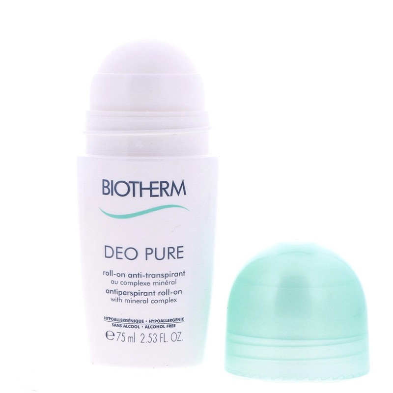 Biotherm Deo Pure Antiperspirant Roll-On 2 x 75ml