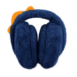 Moonlove Earmuffs, Cold Protection, Children, Autumn, Winter, Ear Cover, Ear Warmers, Thermal, Fluffy, Windproof, Dinosaur, Warmer, Cute, Girls, Boys, Kindergarten, School, Skiing, Snow Playing,
