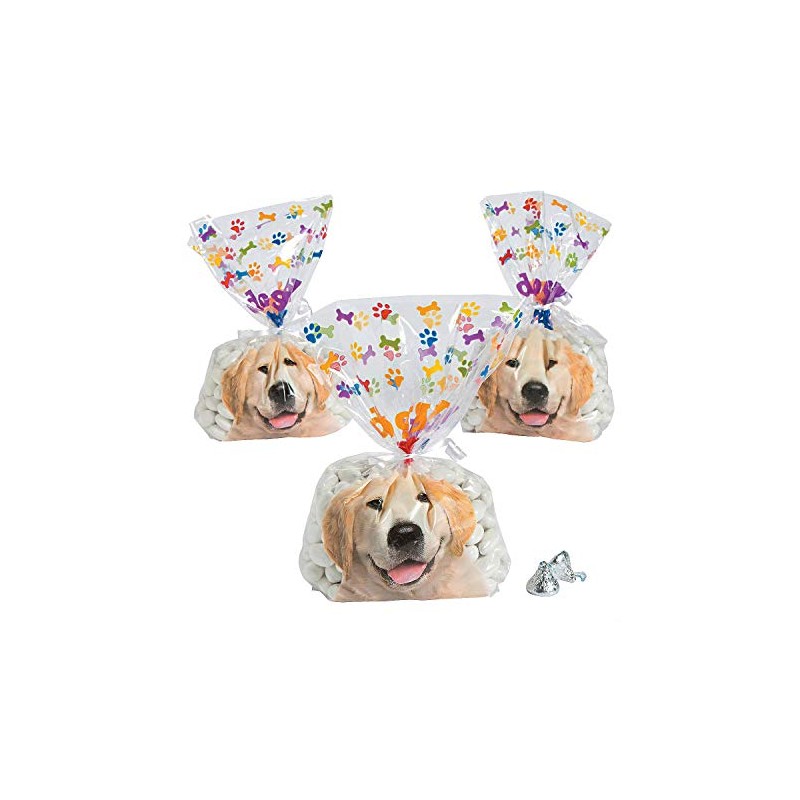 Fun Express Doggy Bag Cellophane Bags - Gift Wrap Cellophane