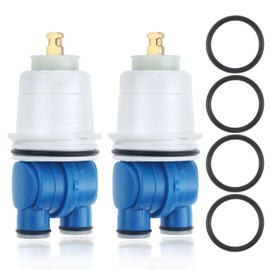 RP19804 Pressure Blance Shower Cartridge Assembly Replacement for 1300/1400 Series Tub and Shower Vlves, Fit with Delta Monitor Valves-2 Pcs