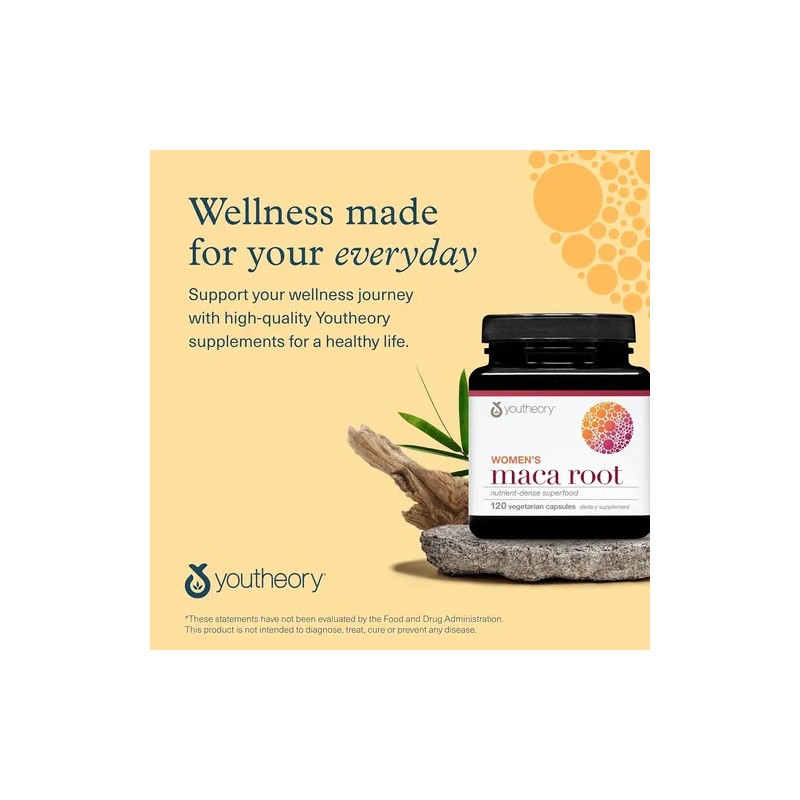 Youtheory Women's Maca Root 120vegcap