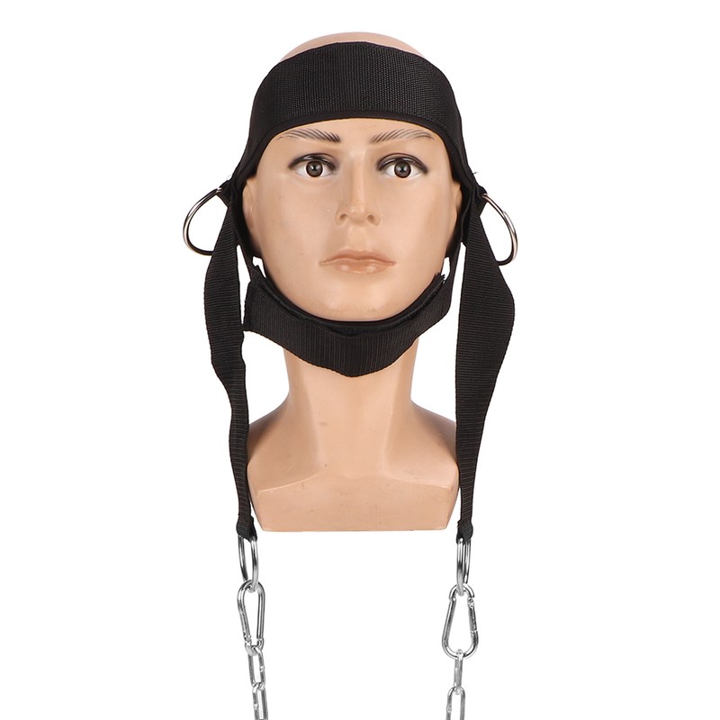 Neck Harness Adjustable Head Neck Weight Training Exerciser for Strength