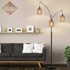 3 Pack Rattan Lamp Shade Small Boho Shades Replacement -