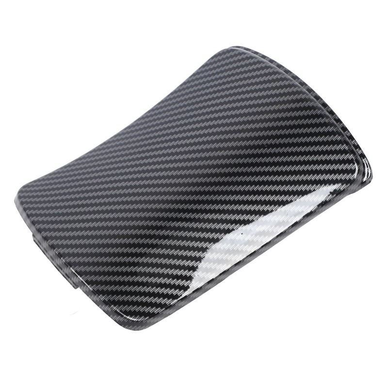 Carbon Fiber Style Fuel Tank Cap Cover Stylish Scratch Proof