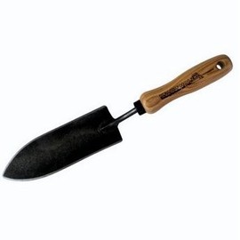 Krump Narrow Wood Plant Trowel with Ash Handle