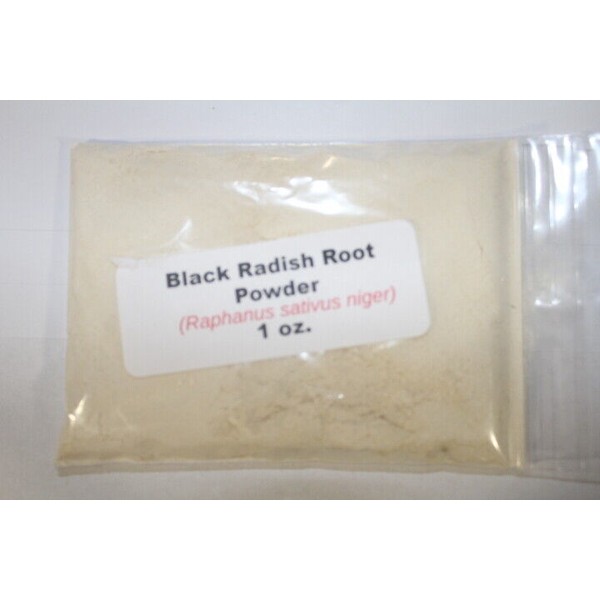 Black Radish 1 oz. Black Radish Root Powder (Raphanus sativus niger)