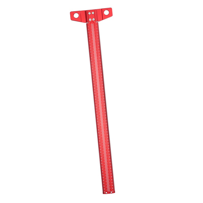 T Square Ruler Aluminum Alloy Removable Woodworking Scriber Art Framing