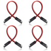vvag 4PCS SAE Connector, Quick Disconnect Wire Harness 2 Pin