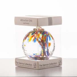 Sienna Glass Attraction Orb -Happiness