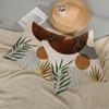 GOLIANDA Boho Pillow Covers 18x18 Set of 2 Green Gold