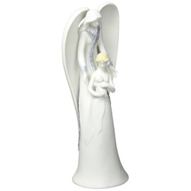 ATD 61244 9.75" Angel Watching Over Mother with Baby Statue