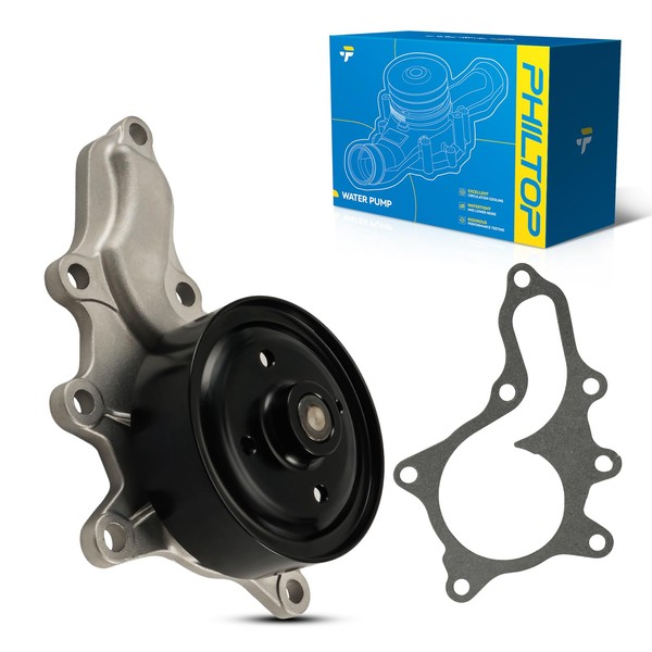 PHILTOP Engine Water Pump Compatible with Toyota Camry 2010-2017 2.5L