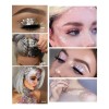 Paleta De Sombras De Ojos Con Lentejuelas De 16 Colores