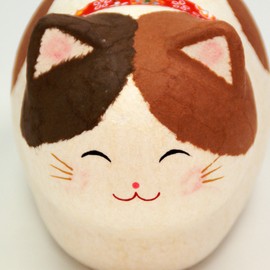 Tunes Washi Three Hair Cat Solar Sitting Cat You Try Raffle Beckoning Cat Free Bonus with Original Set Tunes Washi Wobbles Solar Waving Cat Waving Cat Figurine Dragon Tiger Hall ryuukodou 6 – g-556 a