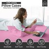 Rohi Polycotton Pillowcases 2 Pack - Easy Iron Bed Pillow