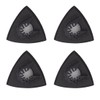 Pack of 4 Delta Sanders Sanding Plate Multitool Sandpaper Accessories