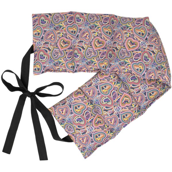 Organic Grain Cushion 7 Chamber with Ribbon, 65 x 15