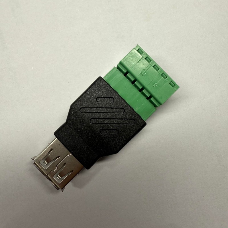 4pcs USB 2.0 Terminal Breakout Board Adapter and Screw connecter