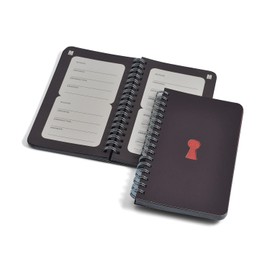 SHADE TREE GREETINGS Open Sesame! Keyhole Password Keeper Notebook (3.5X6) by Bob's Your Uncle